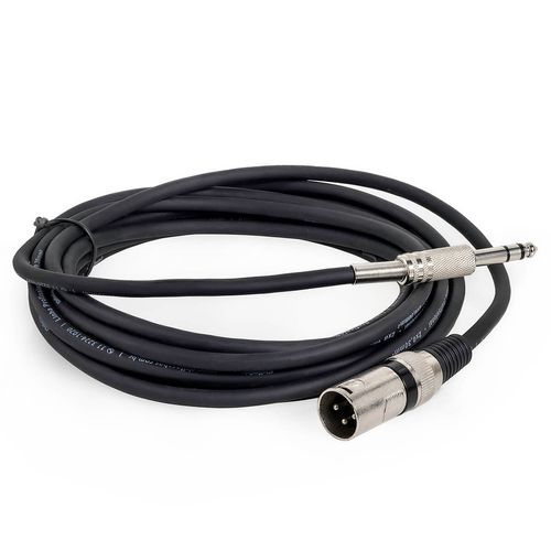 Cabo P10 para XLR Macho Estéreo