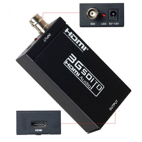 Conversor SDI, BNC para HDMI - GEF-SH, AY30