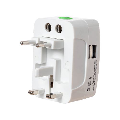 Adaptador Universal de Tomadas com USB