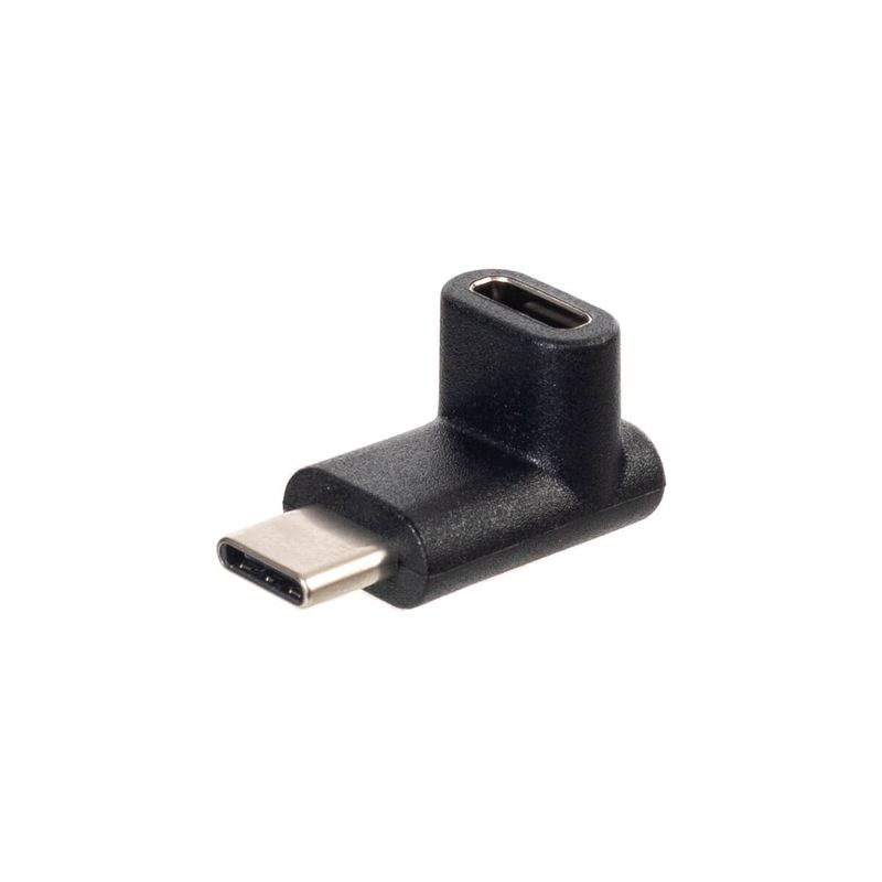 03-906903-Adaptador-USB-Tipo-C-Femea-para-Macho-90-Graus
