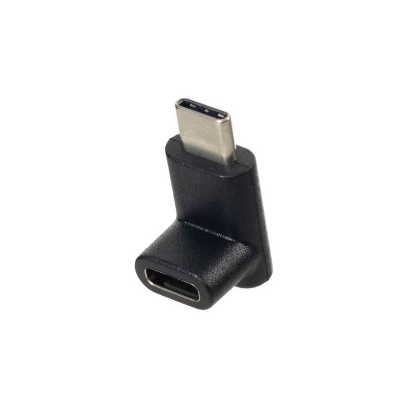 04-906903-Adaptador-USB-Tipo-C-Femea-para-Macho-90-Graus