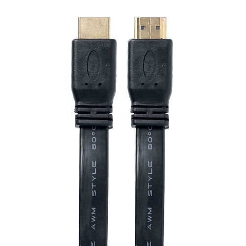 Cabo HDMI Flat Versão 2.0 4K High Speed 19 pinos