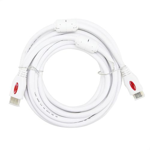 Cabo HDMI 2.0 4K Ultra HD 3D Branco - 20 metros