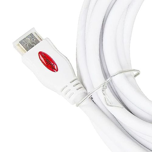 Cabo HDMI 2.0 4K Ultra HD 3D Branco - 15 metros