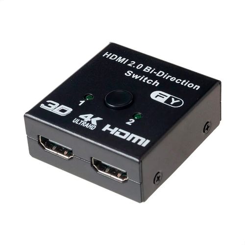 kit com 10 Switch Splitter Hdmi 2.0 4k 60hz 2x1 1x2 Hub Bi-direcional