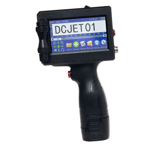 Impressora Portátil de Código à Jato de Tinta de Alta Definição