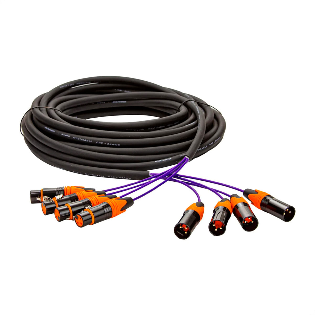 Multicabo 12 Vias XLR Profissional Áudio | CIRILO CABOS - Cirilo Cabos