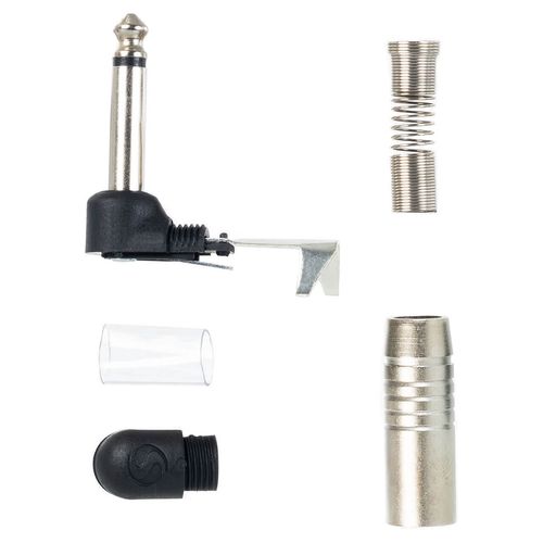 Conector P10 PL Mono 90 Graus com Mola - Santo Angelo