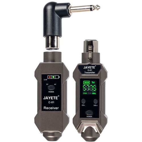 Conversor de Microfone sem Fio Profissional Phantom Power 48V