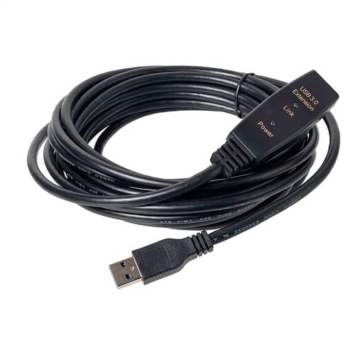 Kit com 10 Extensão USB 3.0 Ativo Repetidor Macho Fêmea 20 metros