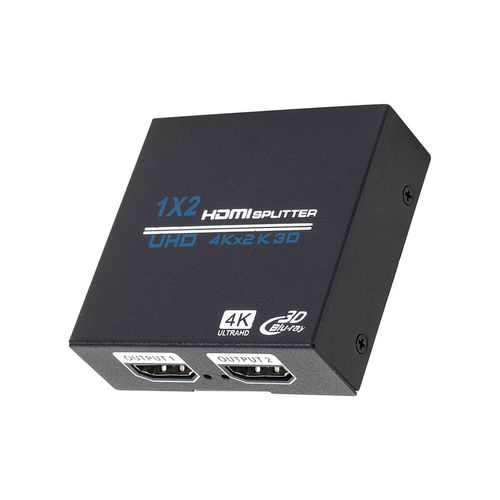 Splitter HDMI 1x2 4k, 1 Entrada e 2 Saídas