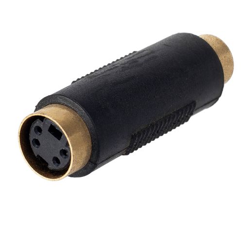 Adaptador RCA Fêmea para Super Vídeo Fêmea