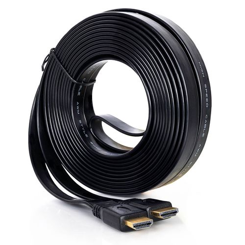 Cabo HDMI Flat Versão 2.0 4K High Speed 19 pinos