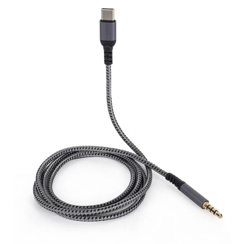 Cabo USB-C para P2 Macho 3,5mm Macho GJ-011