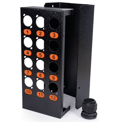 Caixa de Medusa 12 vias com Conector Prensa Cabo