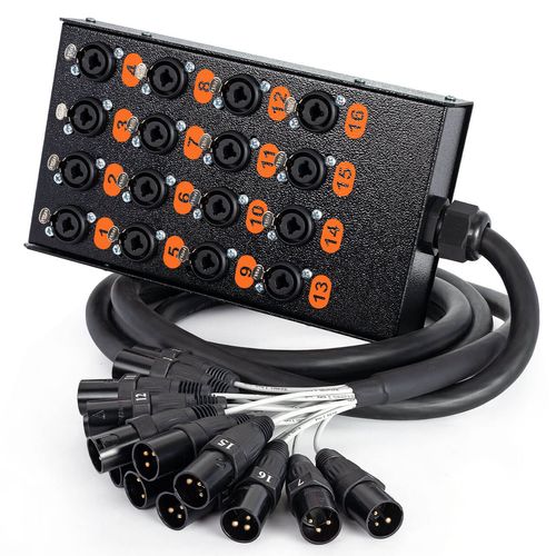 Medusa 16 Vias com Conectores Combo - Cirilo Cabos
