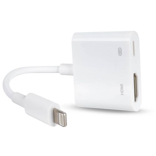 Adaptador de Áudio e Vídeo Lightning Digital para Iphone/Ipad