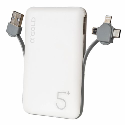 Carregador Power Bank 5000mAh Múltiplos Conectores BTE-03