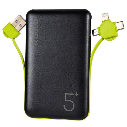 Carregador Power Bank 5000mAh Múltiplos Conectores BTE-03
