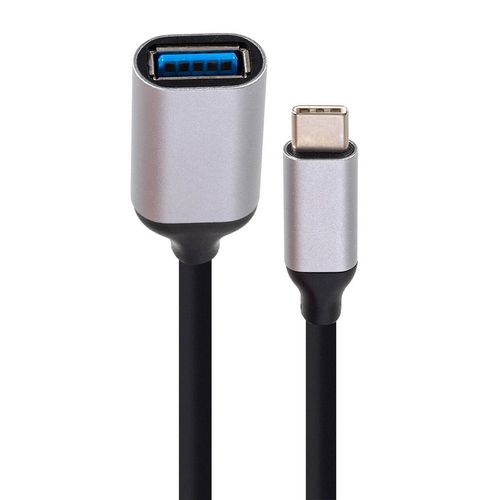 Kit 5 Cabo Adaptador OTG USB C 3.1 para USB Fêmea