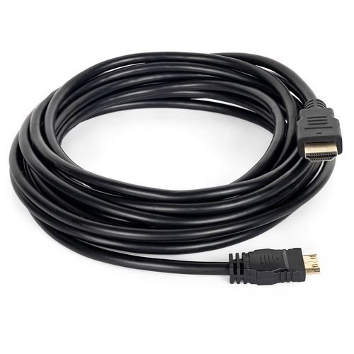 Kit com 5 Cabos MINI HDMI para HDMI Versão 2.0 com 5 metros