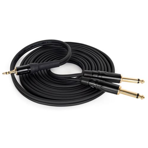 Cabo Adaptador P2 Estéreo Para 2 P10 Mono