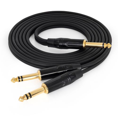 Cabo Adaptador Profissional P10 Mono para 2 P10