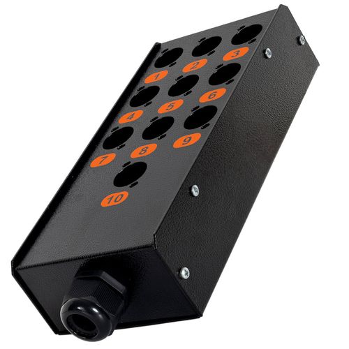 Caixa de Medusa 10 vias com Conector Prensa Cabo