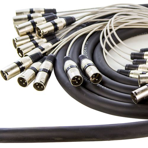 Multicabos com Conectores XLR 24 Vias Cirilo Cabos