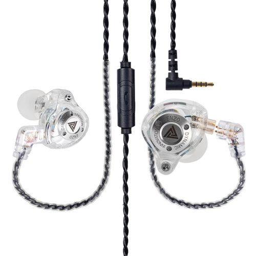 Fone de Ouvido Enzo Pro com Microfone QKZ