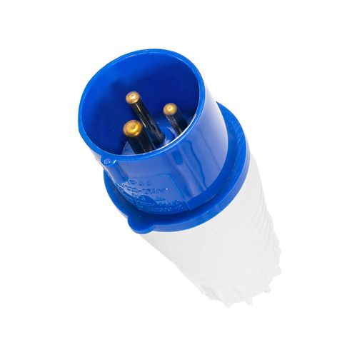 Plug Industrial 3 Pinos Typ-013 16A-6h 220-250V IP44