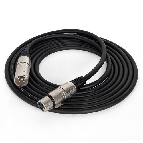 Cabo XLR Macho x XLR Fêmea Balanceado Profissional