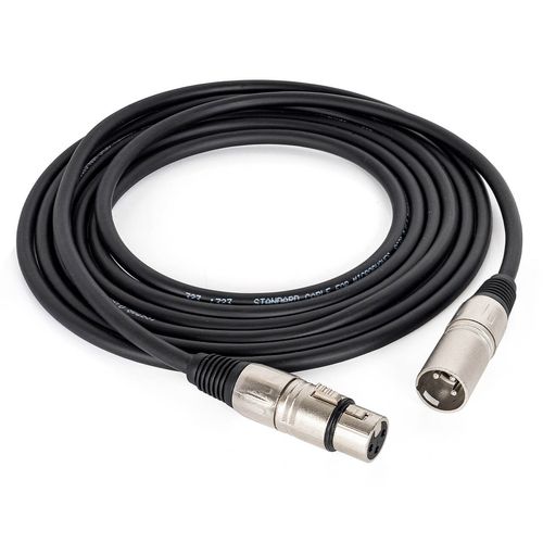 Cabo XLR Macho x XLR Fêmea Balanceado Profissional