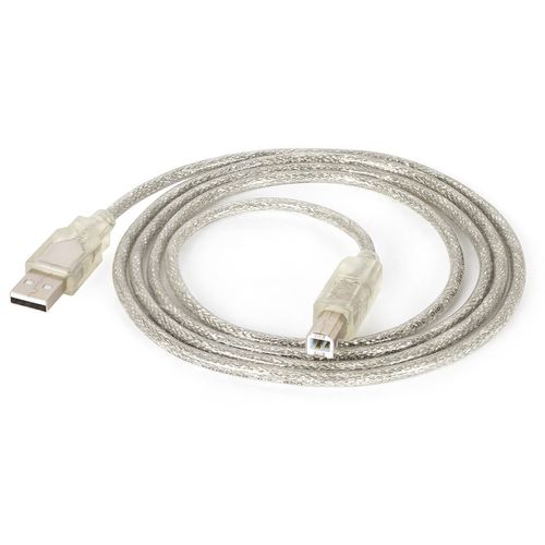 Kit com 5 Cabo USB Impressora A+B - 1,5 metro