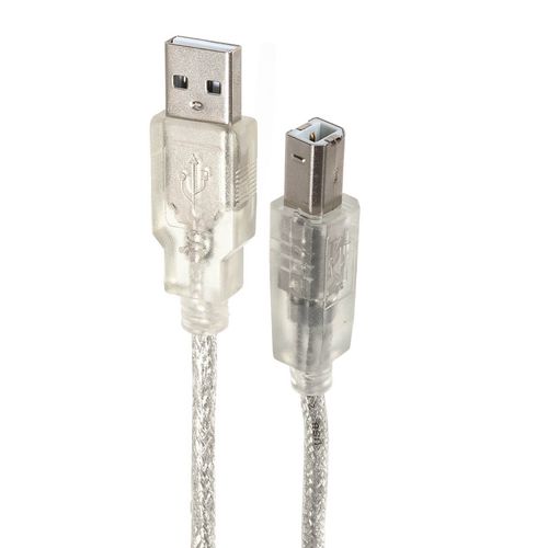 Kit com 10 Cabo USB Impressora A+B - 3 metros