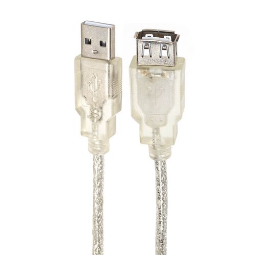 Kit com 10 Cabo Extensor USB Macho Fêmea - 3 metros
