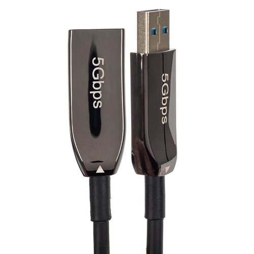 Kit com 10 Extensores USB 3.0 Fibra Óptica 30 metros