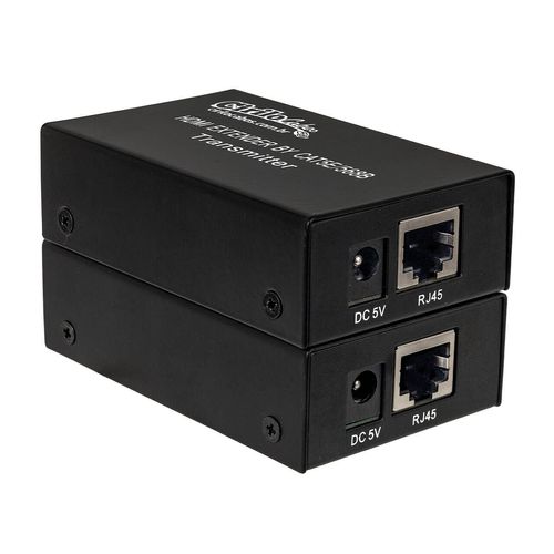 Kit com 5 Extensor HDMI 60 Metros - Cat-6 - 3D - 1080P