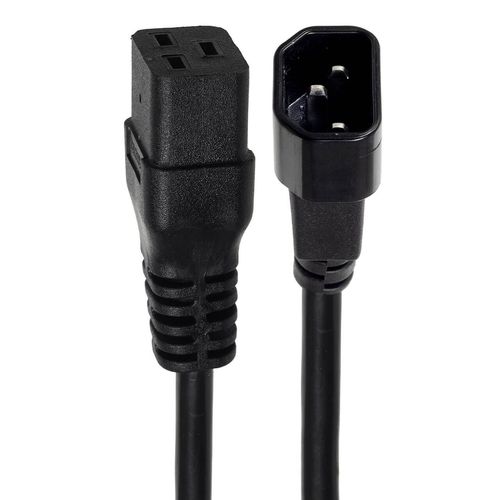 Kit com 5 Cabos de Força Extensor IEC C19 14AWG 5 metros